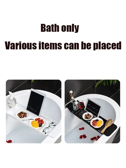 Bathtub Shelf Extendable Bathroom Bathtub Tray Shower Caddy