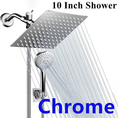 Black Simple Bathroom Shower Wall Mounted Bathroom Shower