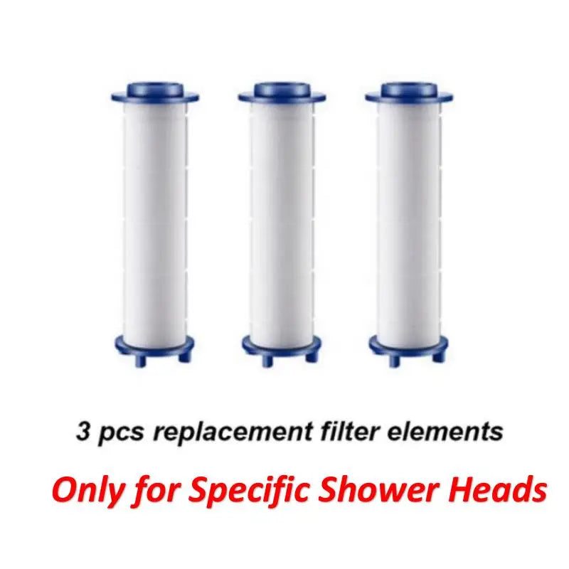 In Large Flow Shower Head Filter Modes High