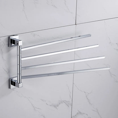Towel Holder Stainless Steel Swing Arms Towel Rail
