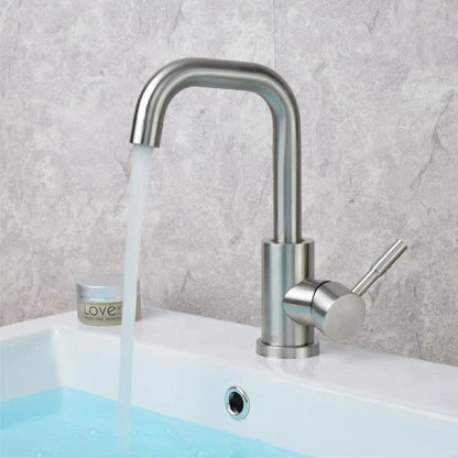 Bathroom Basin Faucet 304 Stainless Steel Cold Wash