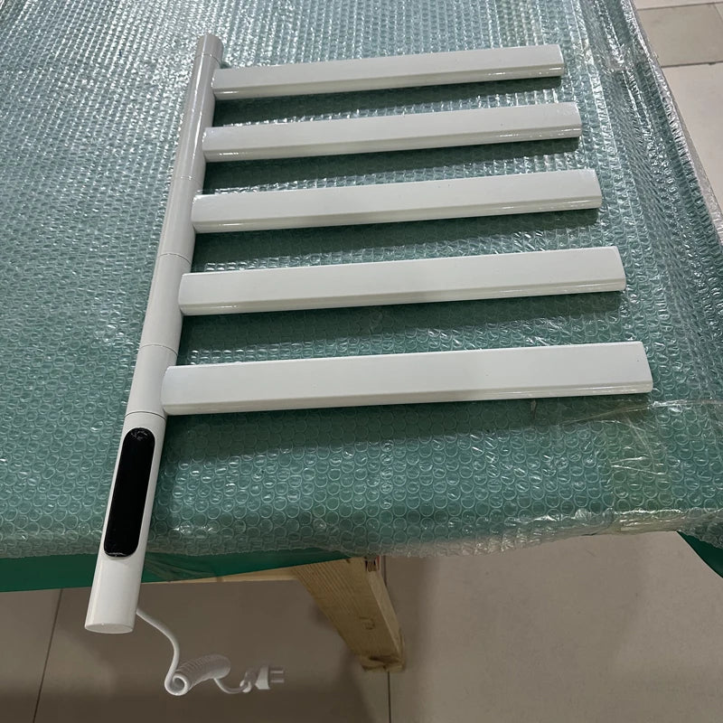 Black/White/Gray Electric Heated Towel Rail Temperature Control