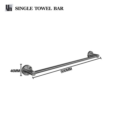 Gray Bathroom Hardware Cup Rack Towel Rack Toilet