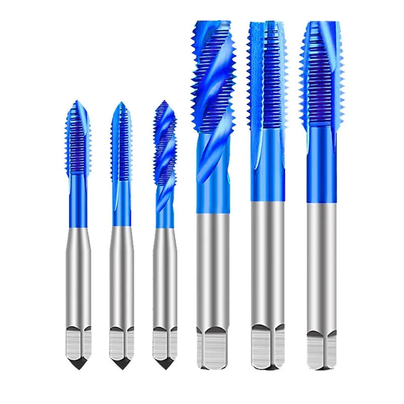 Azzkor Tip/Spiral/Straight Groove Tap M35 Cobalt Containing Blue