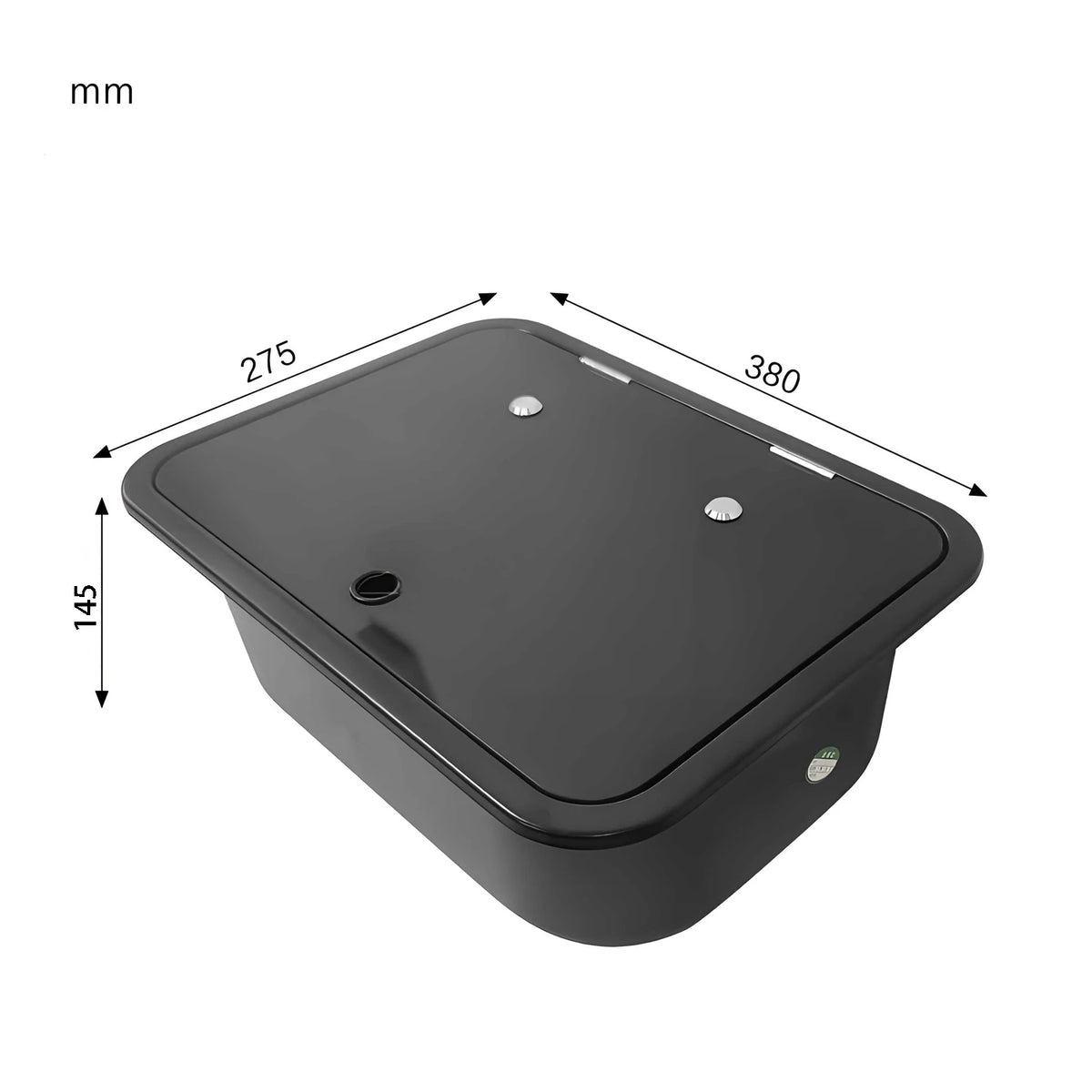 Rv Sink Faucet/Tap 304 Stainless Steel Tempered Glass