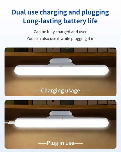 Led Makeup Mirror Light Rechargeable Stepless Dimming Magnetic