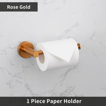 Bathroom Hardware 304 Stainless Steel Rose Gold Towel
