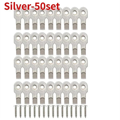 Mini Stainless Steel Hook Screw Items Key Rack
