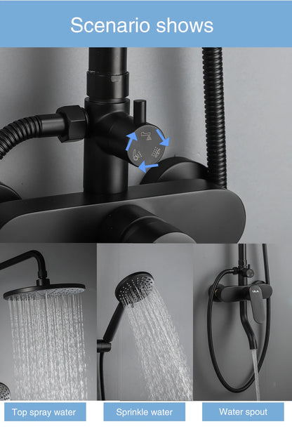 Ula Bathroom Shower Faucet Mixer Bathtub Shower Mixer