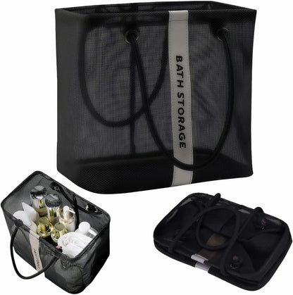 Large Mesh Shower Caddy Wide Mouth Quick Dry