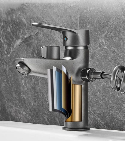 Bathroom Basin Faucet Cold Mixer Tap Shower Switchable