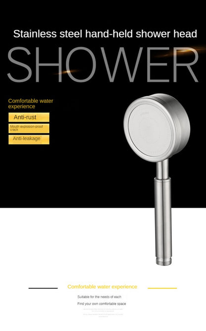 Premium High Pressure Rainfall Shower Combo Stainless Steel