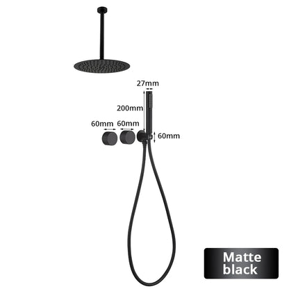 Ceiling Arm Brushed Gold Gunmetal Matte Black Chrome