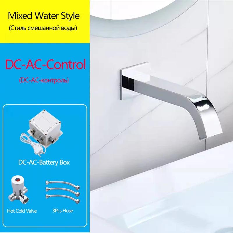 Oxg Wall Mount Smart Sensor Basin Faucet Automatic