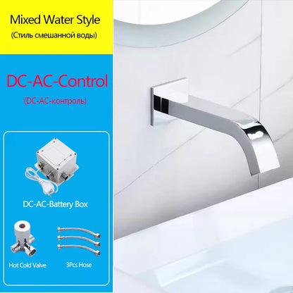 Oxg Wall Mount Smart Sensor Basin Faucet Automatic