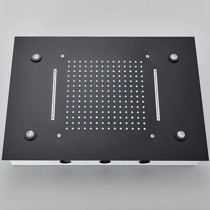 Luxury Bathroom Shower Faucet Led Rainfall/Waterfall Shower Head