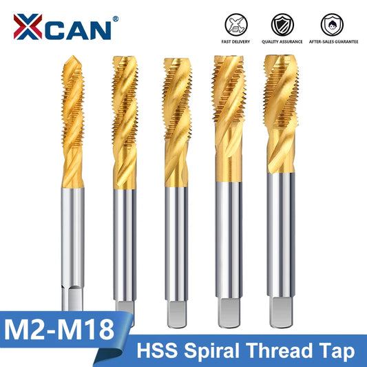 Xcan Thread Tap Hss 6542 M2-M18 Metric Screw