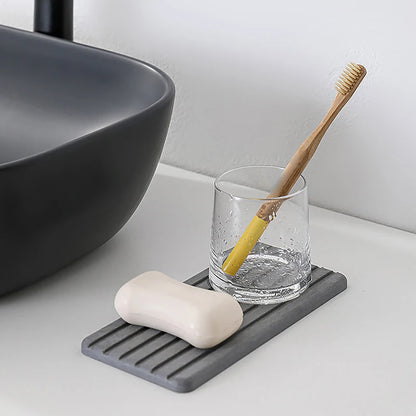 Quick Drying Diatomite Mat Water Absorbing Pad Heat