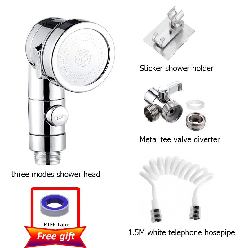 Shower Faucet Hose Handheld Shower Head Spray Tap