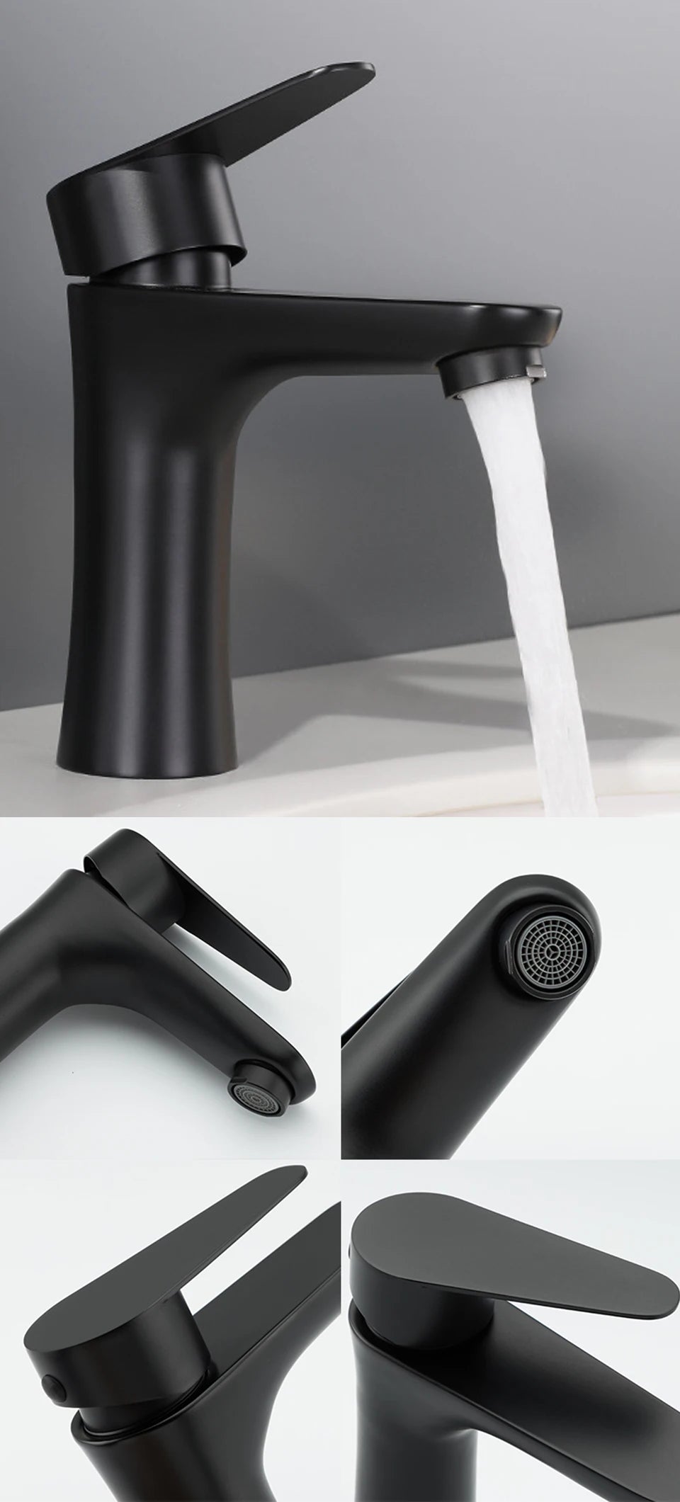 Ula G1/2 Basin Faucet Waterfall Bathroom Sink Faucet