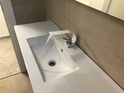 Becola Retail Deck Mount Waterfall Bathroom Basin Faucet