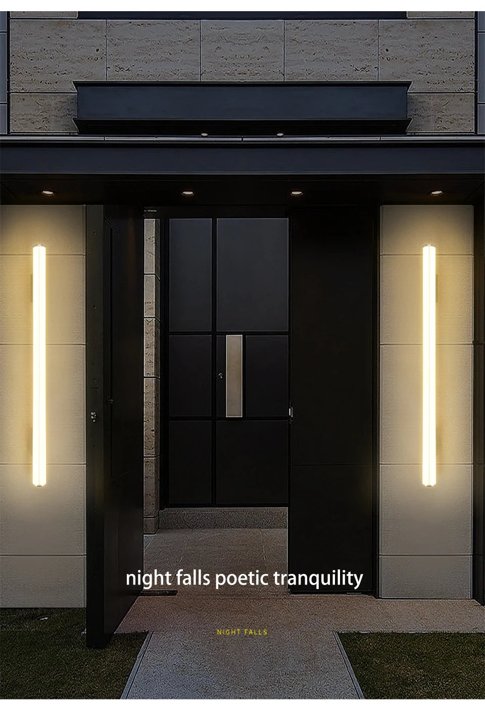 Ip65 Waterproof Wall Light Outdoor Garden Villa Exterior