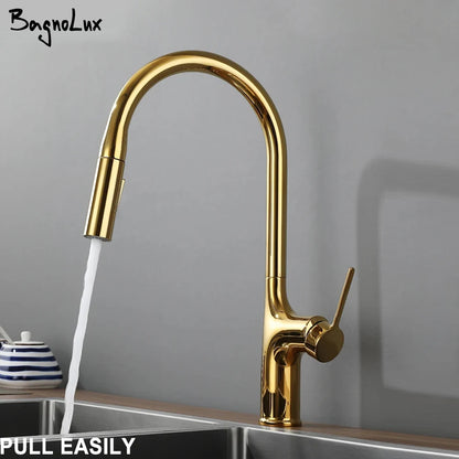 Bagnolux Titanium Black Brushed Deck Mounted Faucet Two