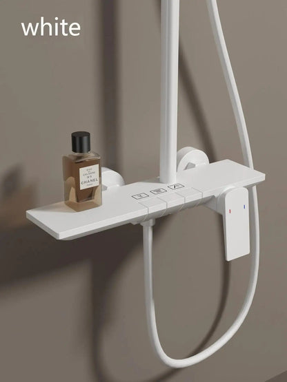 Rose Gold Bathroom Shower Cold Mixer Bath Shower