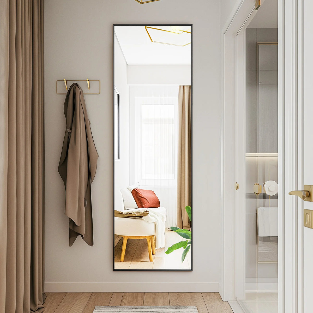 Jhk 64 X21 Full Body Wall Mirror Standing