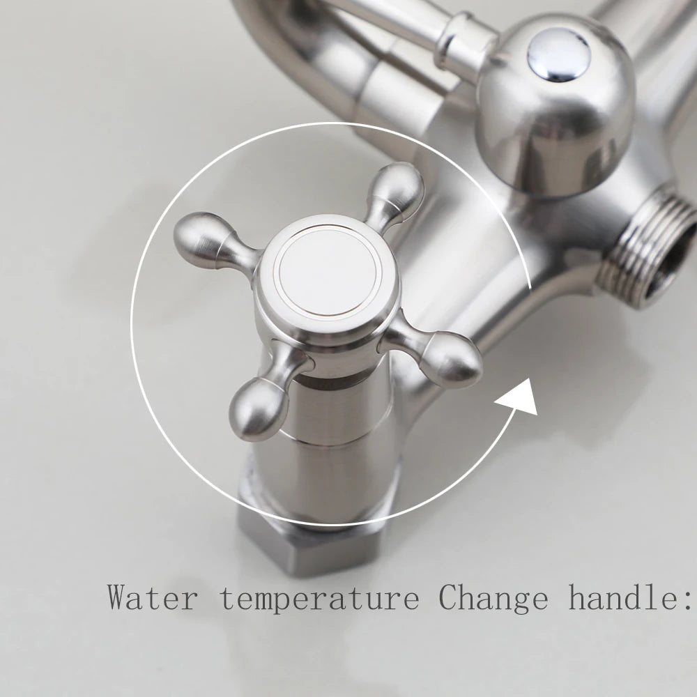 Zappo Antique Shower Wall Bathroom Bath Shower Faucet