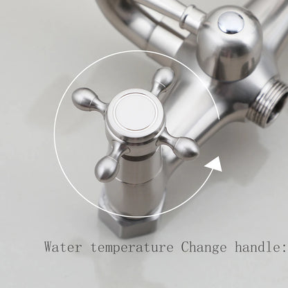 Zappo Antique Shower Wall Bathroom Bath Shower Faucet