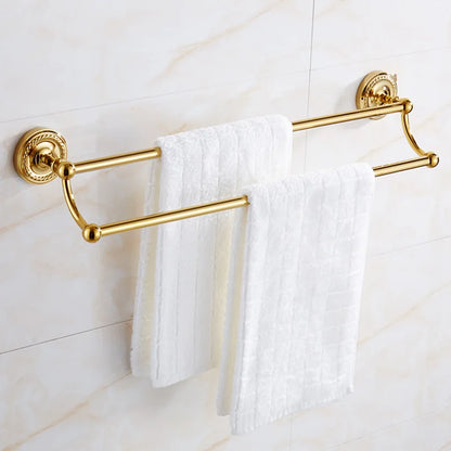 Gold Bath Hardware Bathroom Shelf Soap Dish Toilet