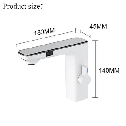 Smart Sensor Led Faucet Bathroom Basin Infrared Faucet