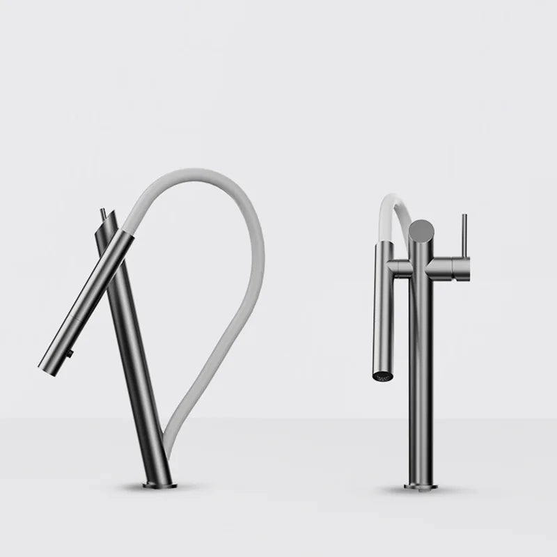 Stainless Steel Black Red Magnetic Faucet Vegetable Basin