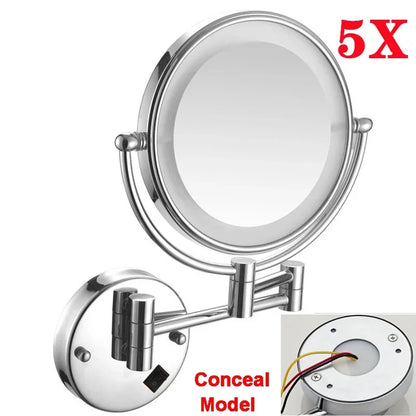 Wall Mount Led Lighting Makeup Vanity Mirror Inch