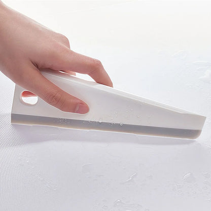 Piece/2 Squeegee Handheld Glass Wiper Bathroom Mirror Scraper