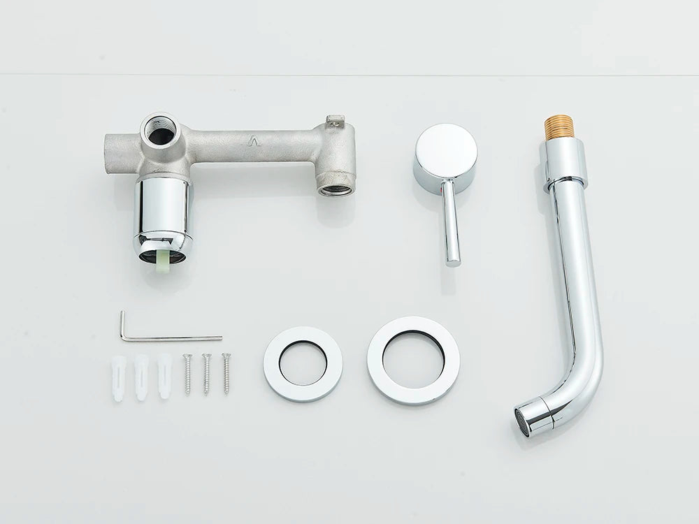Matte Black Basin Faucet Brass White Bathroom Sink
