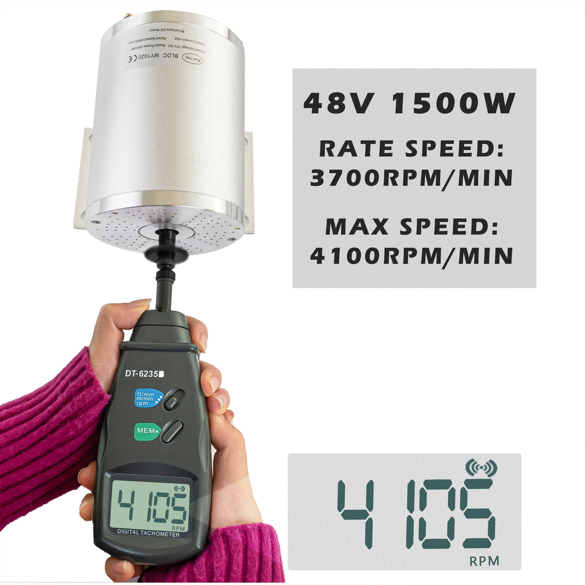 Kunray 1000w/1500w/1600w/1800w Electric Scooter Conversion Kits