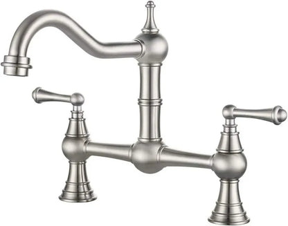 Sink Tap Rotation Total Brass Lead Classical Double