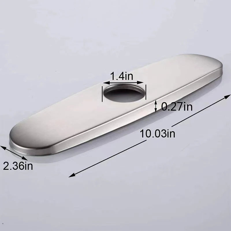 Faucet Bottom Cover Base Decorative Panel Porcelain Basin