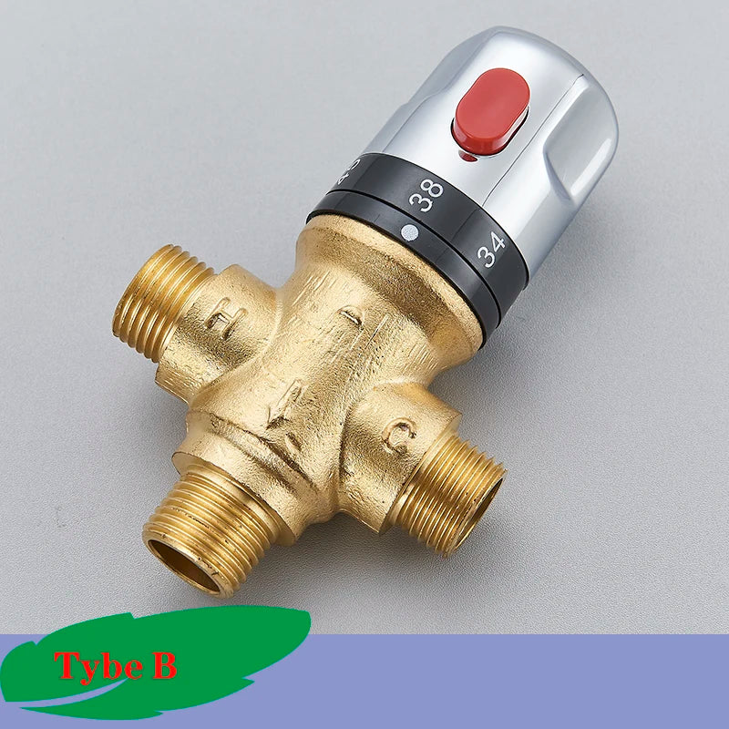 Brass Thermostatic Mixing Valve Constant Water Temperature Shower