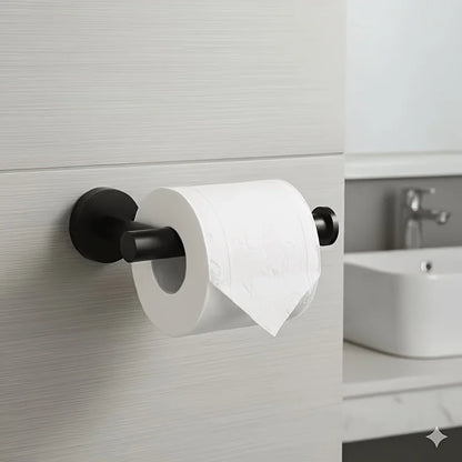 Stainless Steel Toilet Paper Holder Wall-Mounted Bathroom Roll