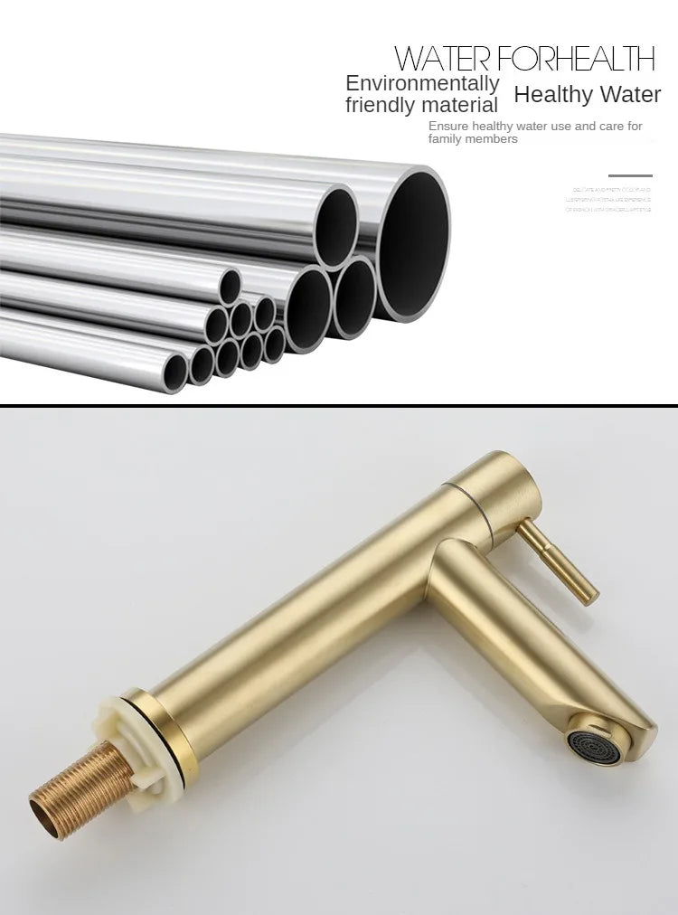 Bathroom Basin Faucet 1/2inch 304 Stainless Steel Cold