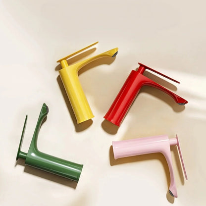 Pink Bathroom Basin Faucet Red Bathroom Faucet Sink