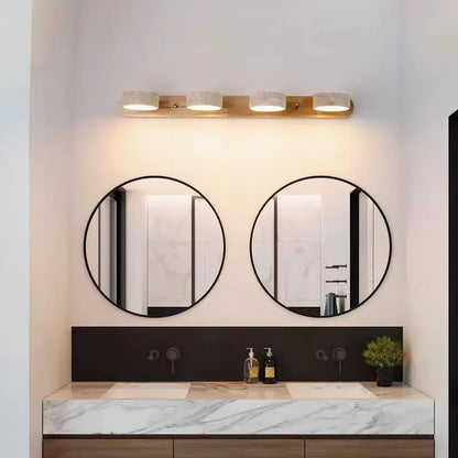 Spanish Natural Limestone Double-Sided Wall Lamp Creative