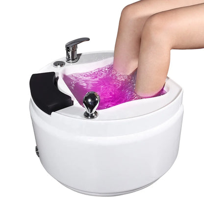 Acrylic Commercial Foot Basin Ceramic Foot Bath Basin