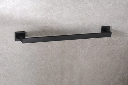 Matte Black Bathroom Hardware 304 Stainless Steel Towel