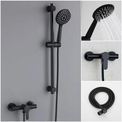 Shower System Faucet 304 Stainless Steel Wall Mount