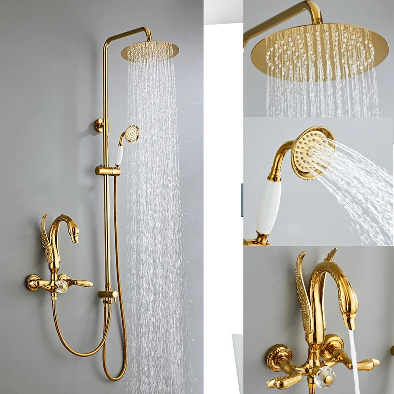 Becola Modern Shower Head Bathroom Rainfall Shower Bathroom