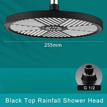 13cm Big Panel Shower Head High Pressure Rainfall
